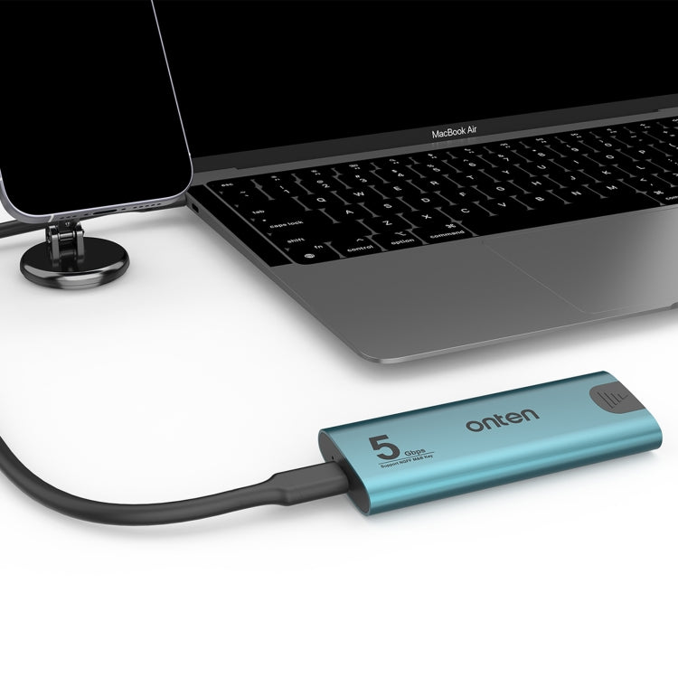 5Gbps M.2 M-key NGFF SSD Enclosure, Onten UCA321 — view 4