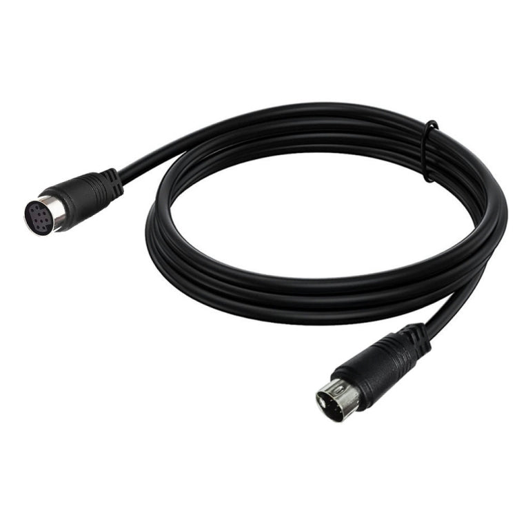90 Degree mini DIN 9 Pin Male to Female TV Box Adapter Cable — view 5
