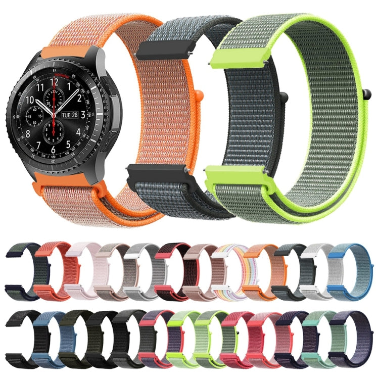 Simple Nylon Braided Strap, For Samsung Galaxy Watch 46mm, For Samsung Galaxy Watch 42mm