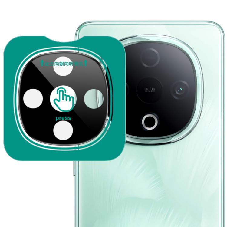 imak Black Version HD Glass Rear Camera Lens Film, Self-positioning Version — For vivo X100 Ultra