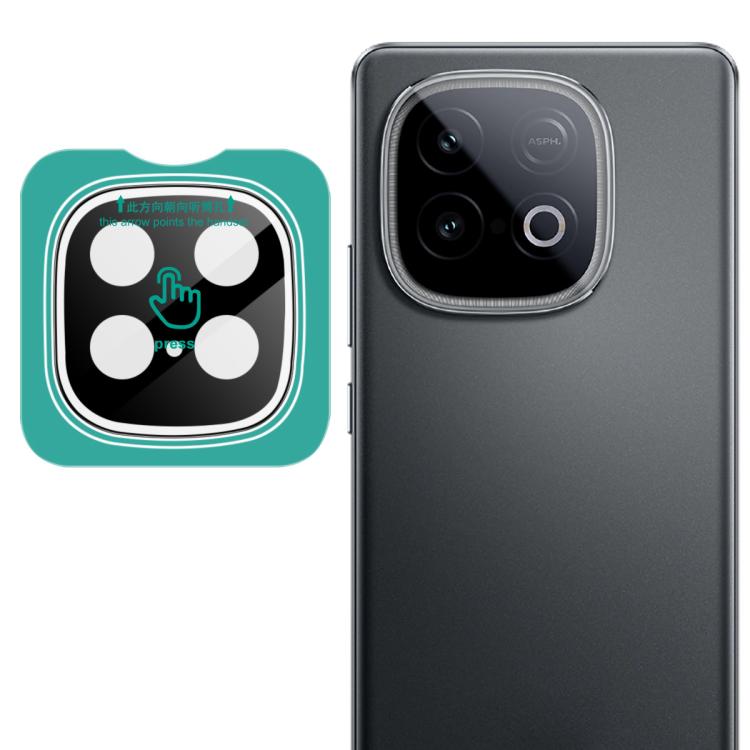 imak Black Version HD Glass Rear Camera Lens Film, Self-positioning Version — For vivo X200 Pro mini