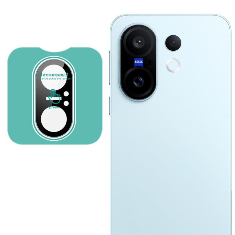 imak Black Version HD Glass Rear Camera Lens Film, Self-positioning Version — For vivo X200
