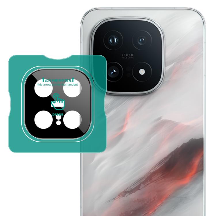 imak Black Version HD Glass Rear Camera Lens Film, Self-positioning Version — For vivo X200 FE