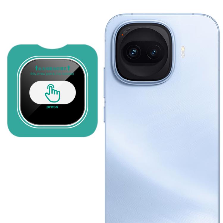 imak Black Version HD Glass Rear Camera Lens Film, Self-positioning Version — For vivo X300