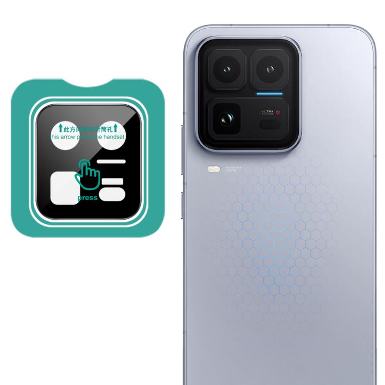 imak Black Version HD Glass Rear Camera Lens Film, Self-positioning Version — For vivo X300 Pro