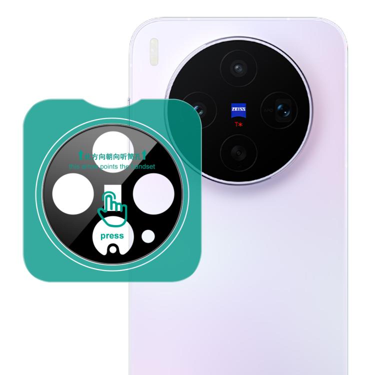 imak Black Version HD Glass Rear Camera Lens Film, Self-positioning Version