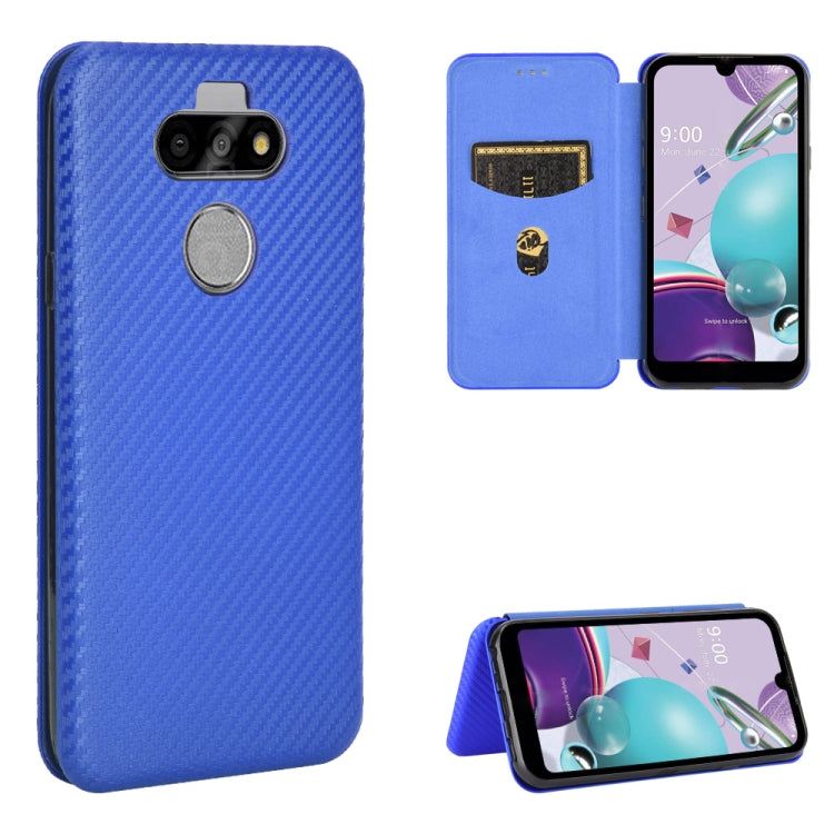 Carbon Fiber Texture Magnetic Horizontal Flip TPU + PC + PU Leather Case with Card Slot — view 20