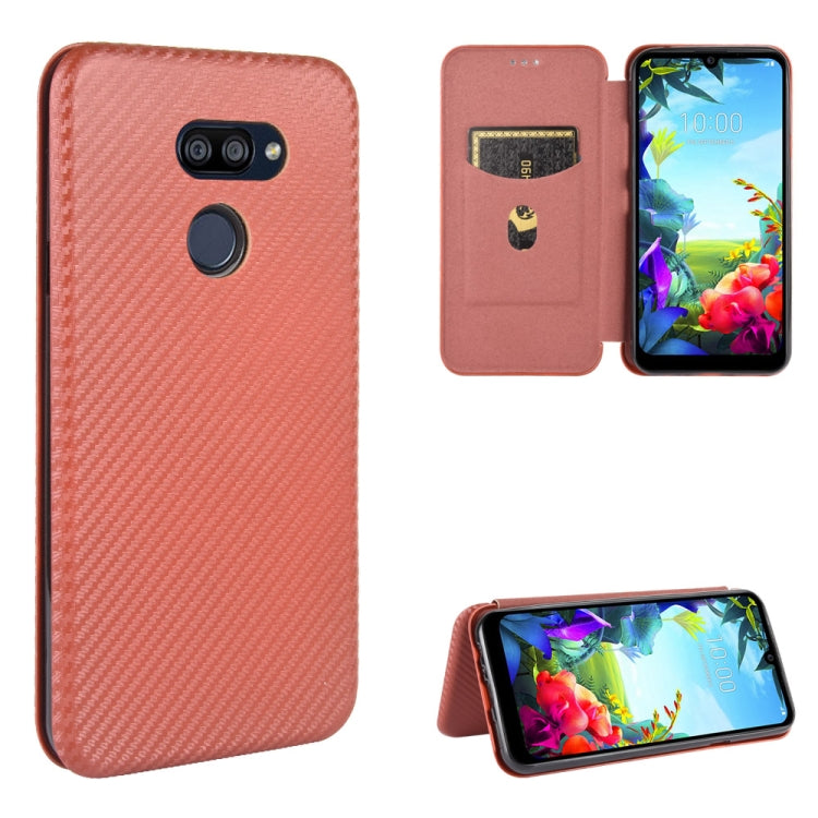 Carbon Fiber Texture Magnetic Horizontal Flip TPU + PC + PU Leather Case with Card Slot — view 22