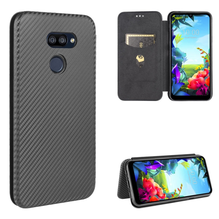 Carbon Fiber Texture Magnetic Horizontal Flip TPU + PC + PU Leather Case with Card Slot — view 23