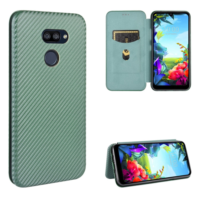 Carbon Fiber Texture Magnetic Horizontal Flip TPU + PC + PU Leather Case with Card Slot — view 24