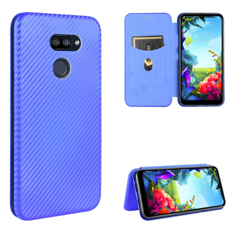 Carbon Fiber Texture Magnetic Horizontal Flip TPU + PC + PU Leather Case with Card Slot — view 25