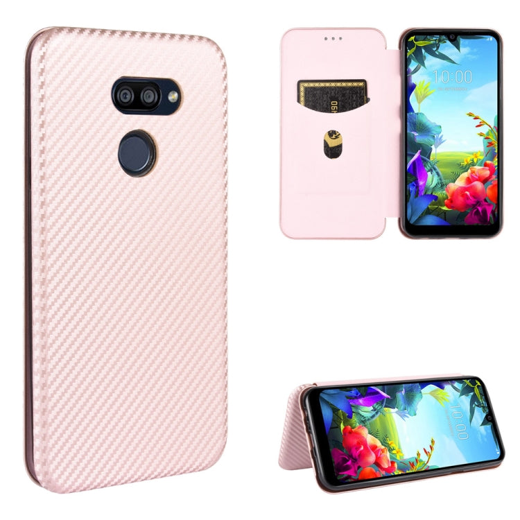 Carbon Fiber Texture Magnetic Horizontal Flip TPU + PC + PU Leather Case with Card Slot — view 26