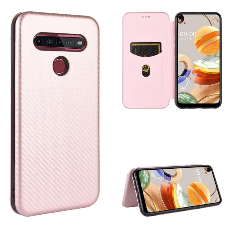Carbon Fiber Texture Magnetic Horizontal Flip TPU + PC + PU Leather Case with Card Slot — view 31