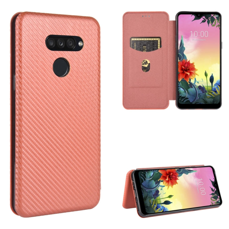 Carbon Fiber Texture Magnetic Horizontal Flip TPU + PC + PU Leather Case with Card Slot — view 32