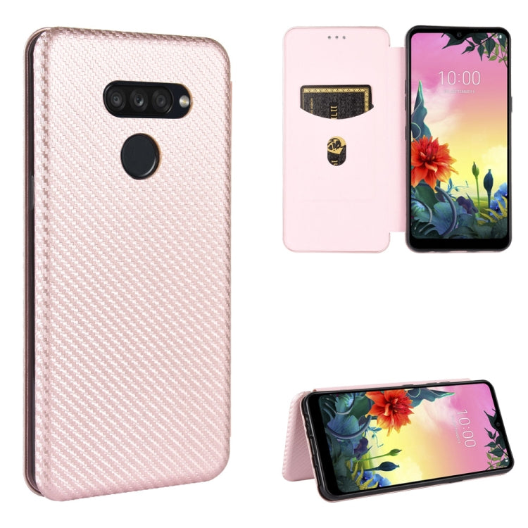 Carbon Fiber Texture Magnetic Horizontal Flip TPU + PC + PU Leather Case with Card Slot — view 36