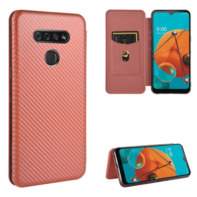Carbon Fiber Texture Magnetic Horizontal Flip TPU + PC + PU Leather Case with Card Slot — view 37