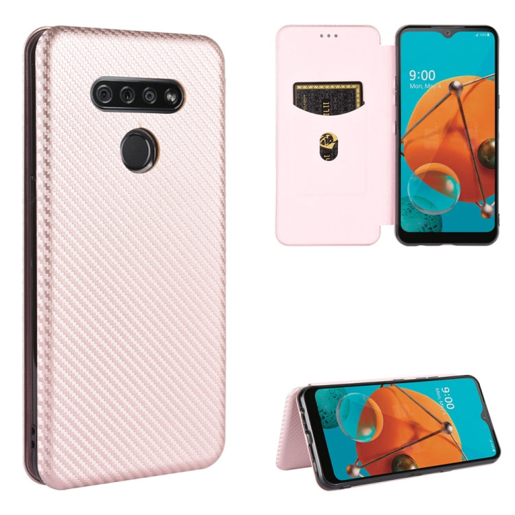 Carbon Fiber Texture Magnetic Horizontal Flip TPU + PC + PU Leather Case with Card Slot — view 41