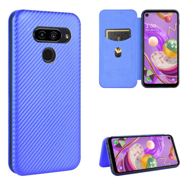 Carbon Fiber Texture Magnetic Horizontal Flip TPU + PC + PU Leather Case with Card Slot — view 55