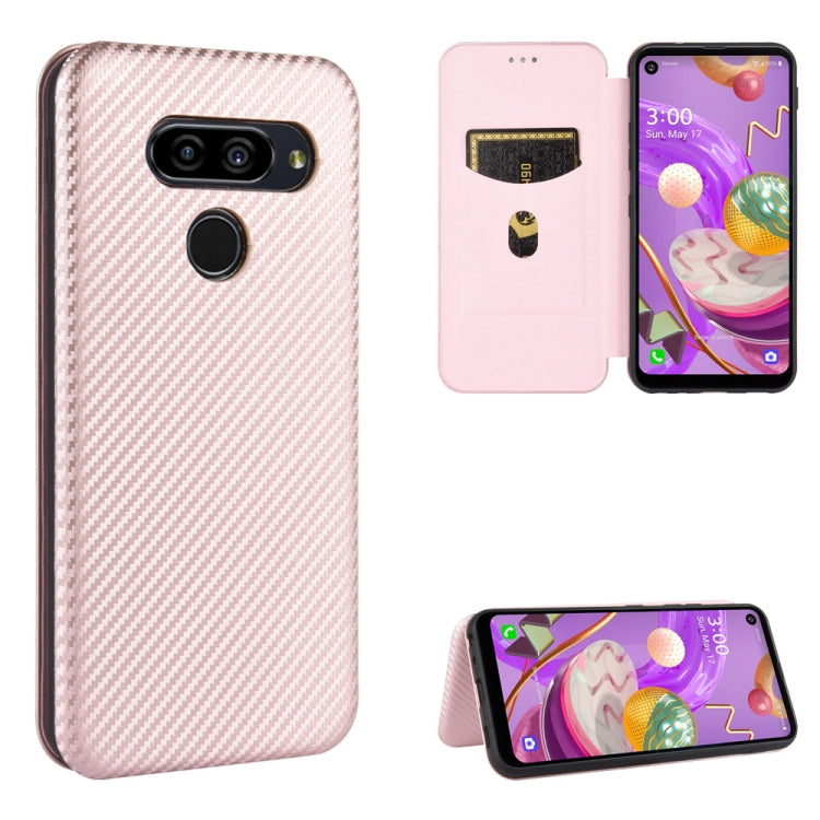 Carbon Fiber Texture Magnetic Horizontal Flip TPU + PC + PU Leather Case with Card Slot — view 56