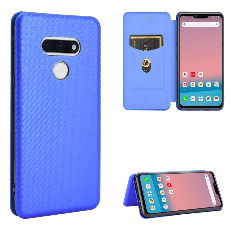 Carbon Fiber Texture Magnetic Horizontal Flip TPU + PC + PU Leather Case with Card Slot — view 60