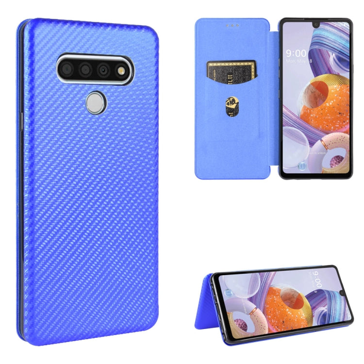 Carbon Fiber Texture Magnetic Horizontal Flip TPU + PC + PU Leather Case with Card Slot — view 65