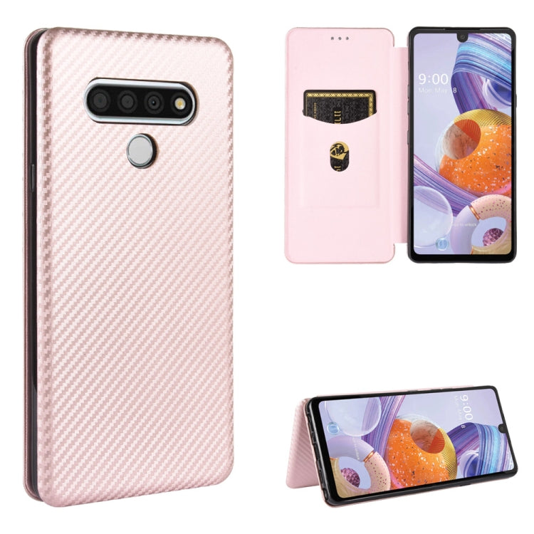 Carbon Fiber Texture Magnetic Horizontal Flip TPU + PC + PU Leather Case with Card Slot — view 66