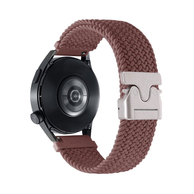 Snap Button Nylon Braided Watch Band