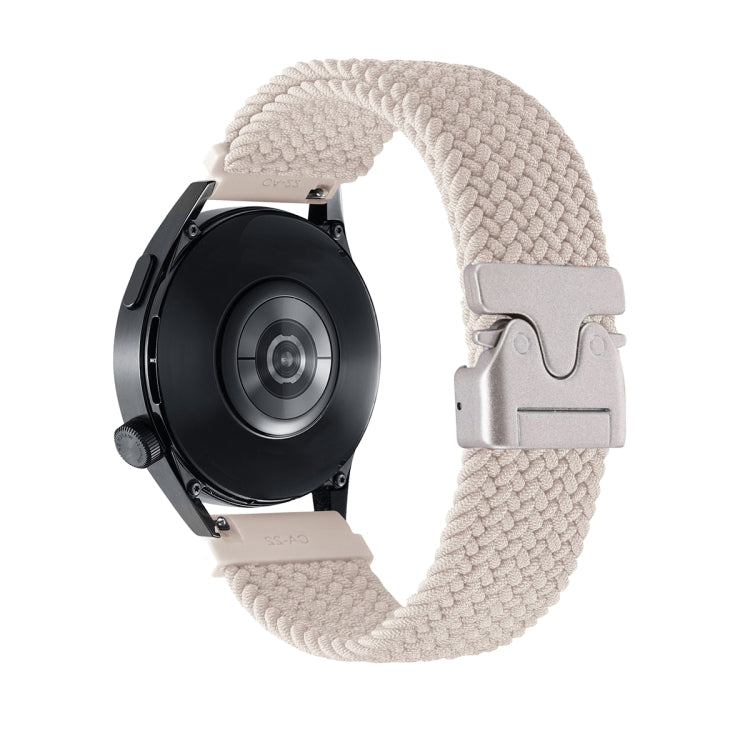 Snap Button Nylon Braided Watch Band