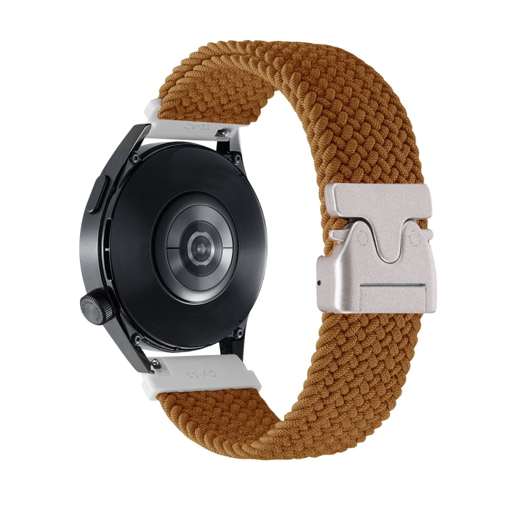 Snap Button Nylon Braided Watch Band