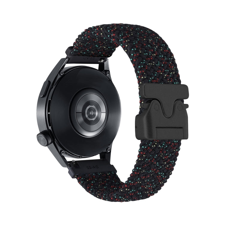 Snap Button Nylon Braided Watch Band