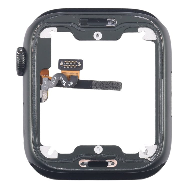 Aluminium Alloy Middle Frame Bezel Plate with Crown Spin Axis Flex Cable