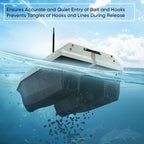 D50 High Speed Smart Remote Control Fishing Bait Boat Support Dragging Net