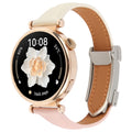 Universal Slim Magnetic Buckle Genuine Leather Watch Band