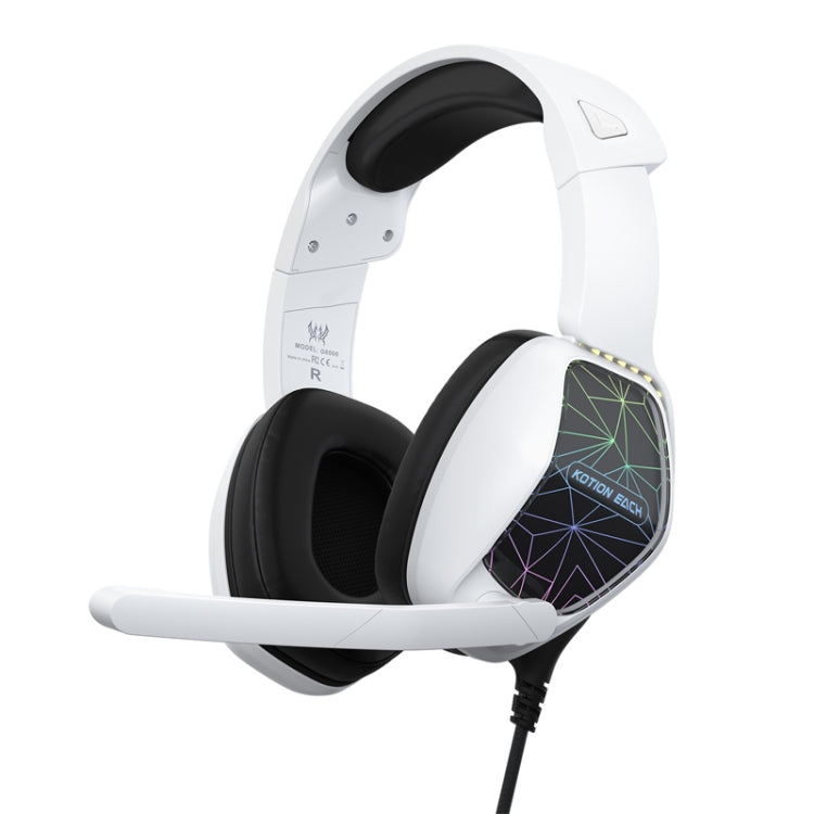 KOTION EACH G6000 On-Ear Gaming Headset with Mic, Length: About 2.1m