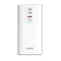 LDNIO SC4396 70W Desktop Multi-function GaN Desktop Charger 2AC, 1U, 2C with 1 Socket