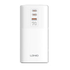 LDNIO SC4396 70W Desktop Multi-function GaN Desktop Charger 2AC, 1U, 2C with 1 Socket — SC4396 (UK Plug)