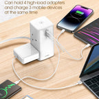 LDNIO SC4396 70W Desktop Multi-function GaN Desktop Charger 2AC, 1U, 2C with 1 Socket — view 7