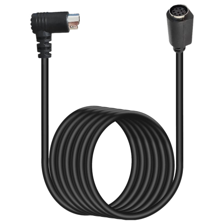 Curved mini DIN 8 Pin TV Audio Adapter Cable S-Video TV Box Cable