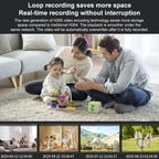 30W HD Night Vision Remote Indoor and Outdoor Wireless Surveillance Camera