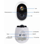 Home Ultra-HD Infrared Night Vision WiFi Surveillance Camera
