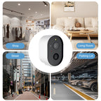 3MP Home Outdoor HD Wireless Surveillance Camera