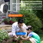 3MP Graffit Version Outdoor HD Solar Panel Wireless WiFi Surveillance Camera