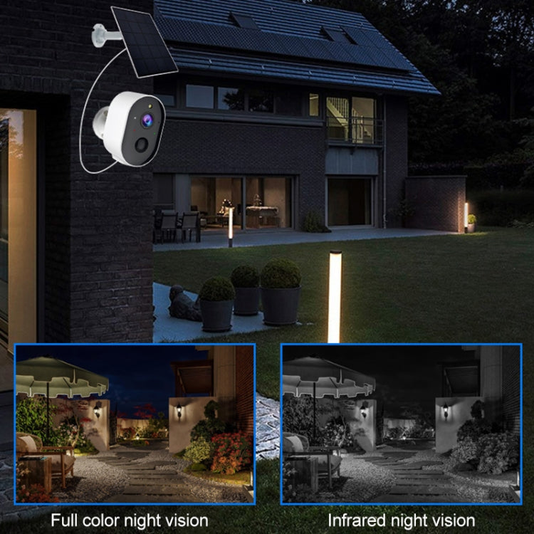 3MP Graffit Version Outdoor HD Solar Panel Wireless WiFi Surveillance Camera