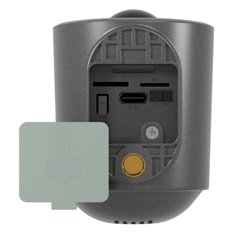 WiFi Tuya Smart Version HD Low Power Consumption Battery Camera, EU Plug