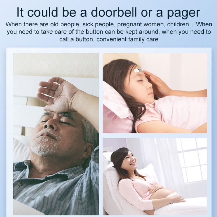 Plug in Free Waterproof Rechargeable Long-distance Wireless Doorbell — view 6