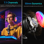 awei GM-11 Luminous Wired Headphones, Cable Length: 2m — view 4