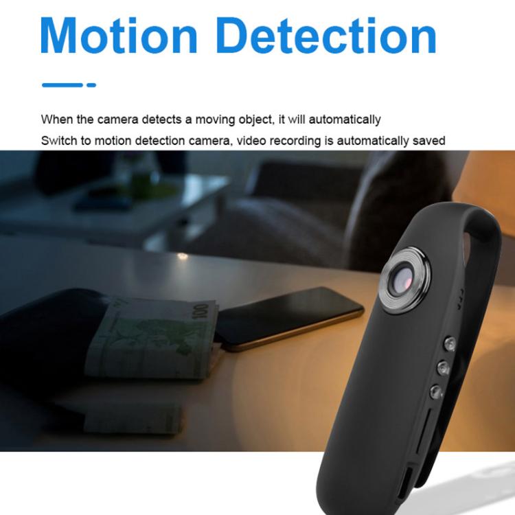 007 1080P HD Video Recorder with Back Clip