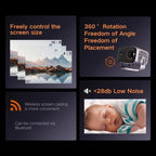 A10 Plus 1280 x 720P 200ANSI Amlogic H713 CPU Android 11.0 Smart Projector — view 8
