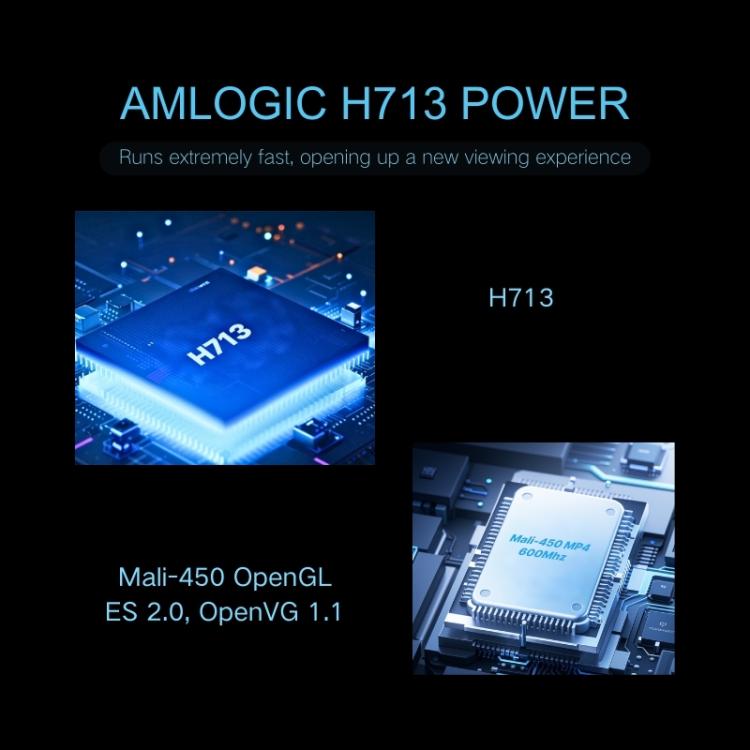 A10 Plus 1280 x 720P 200ANSI Amlogic H713 CPU Android 11.0 Smart Projector — view 10