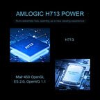 M10 Plus 1280 x 720P 200ANSI Amlogic H713 CPU Android 11 Smart Projector with Bracket — view 11